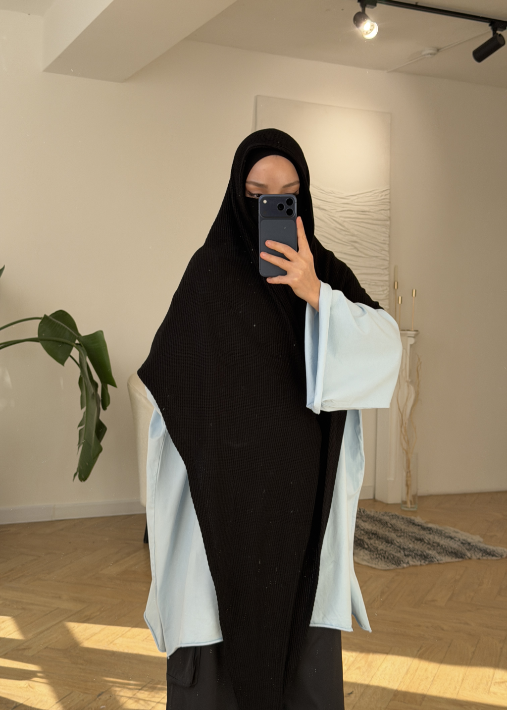HIJAB ÉCHARPE EN MAILLE