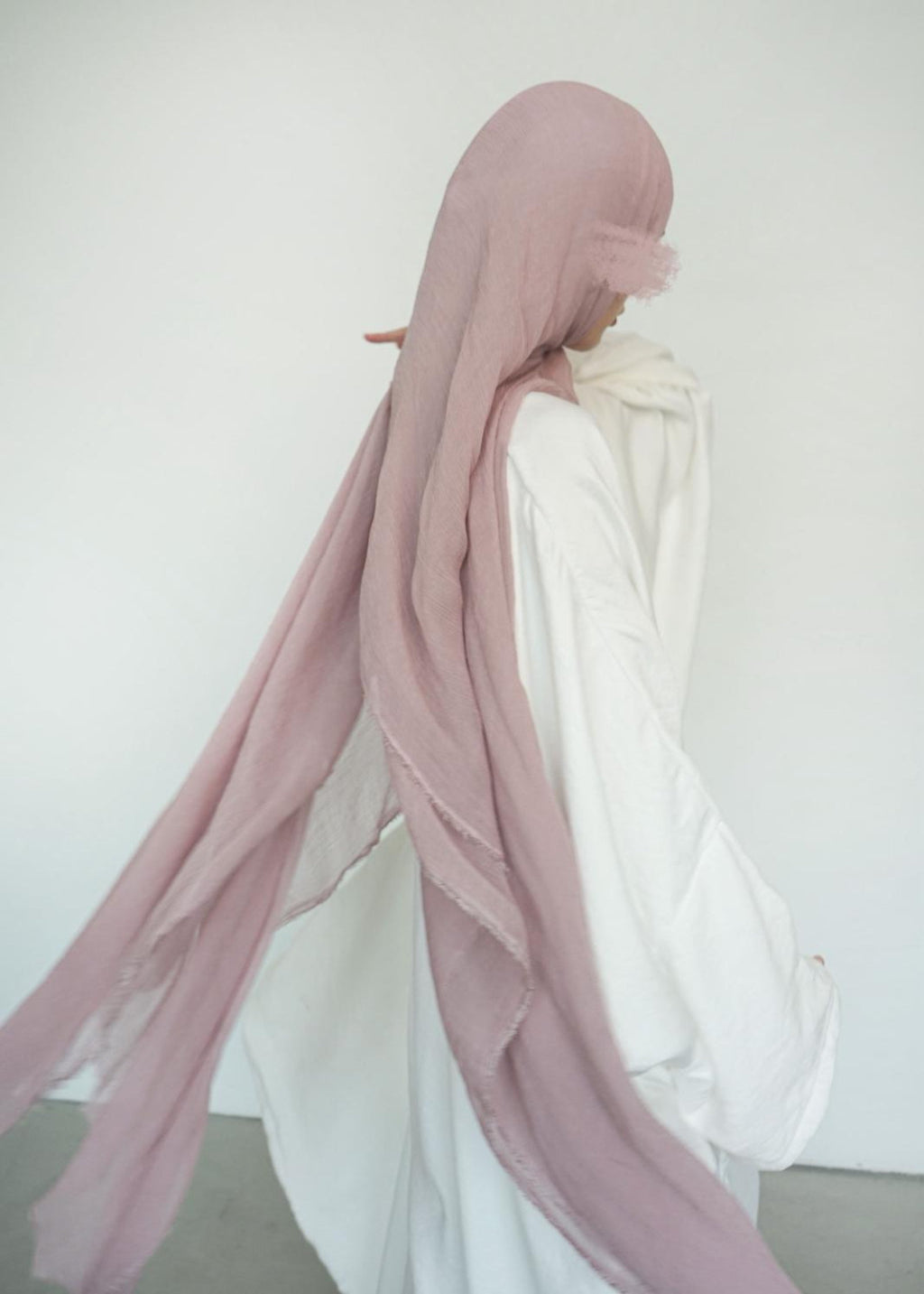 HIJAB VISCOSE PLISSÉE