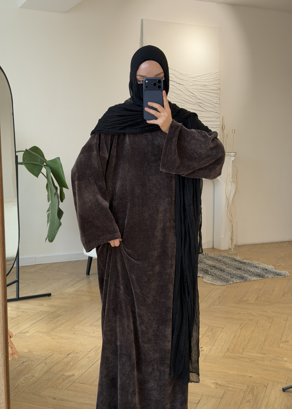 ABAYA CÔTELÉE