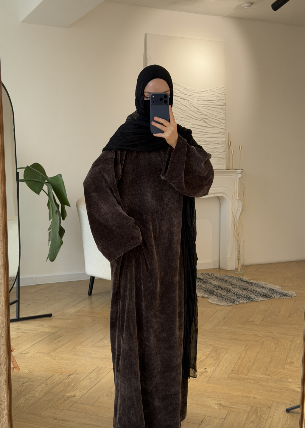 ABAYA CÔTELÉE
