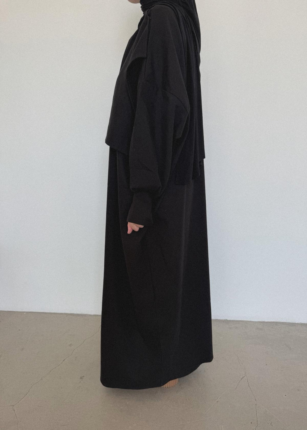DENIM JACKET ABAYA