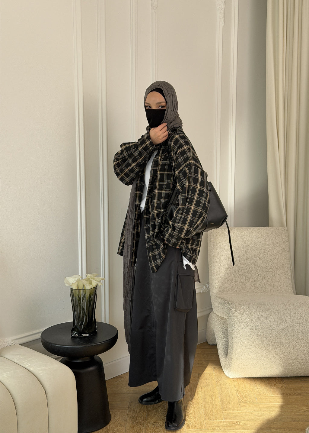 SURCHEMISE À CARREAUX